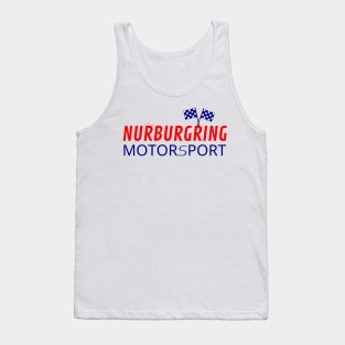 Nurburgring motorsport graphic design Tank Top